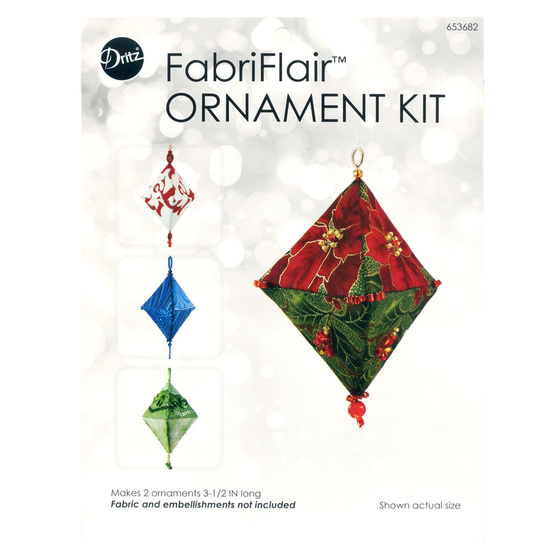 Load image into Gallery viewer, 653682|Dritz FabriFlair Ornament Kit Trilliant