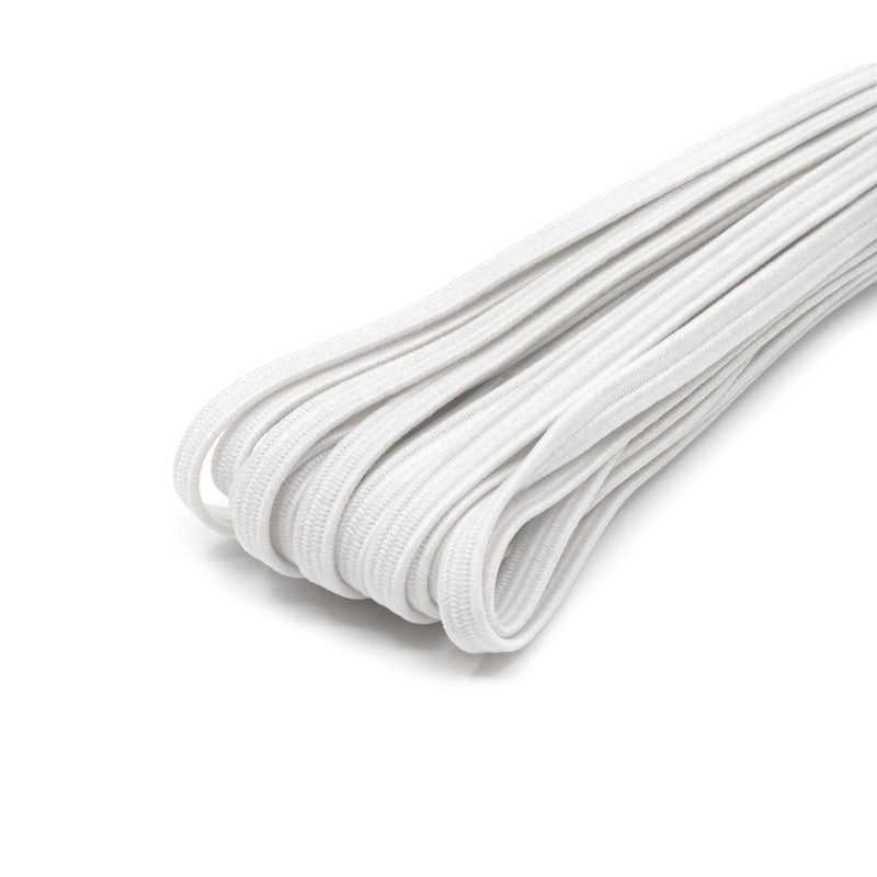 Load image into Gallery viewer, 9329W|Dritz 1/8" White Braided Elastic, 4 yd