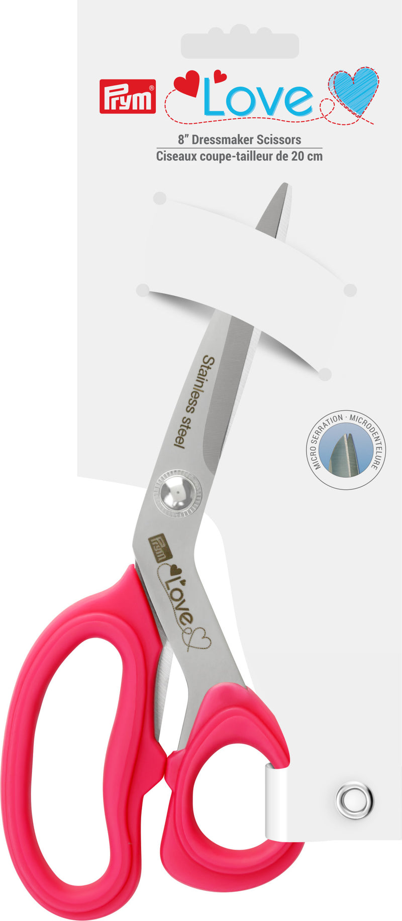 Cargue la imagen en el visor de la galería, 60117|Prym 8" Dressmaker Scissors, Stainless Steel