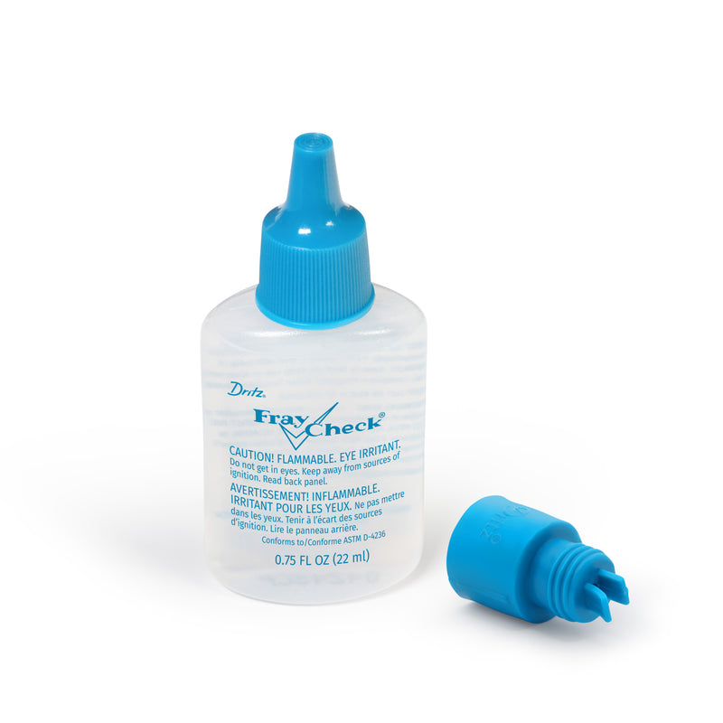 Load image into Gallery viewer, 399|Dritz Fray Check Liquid Seam Sealant with Fabric Guide Applicator