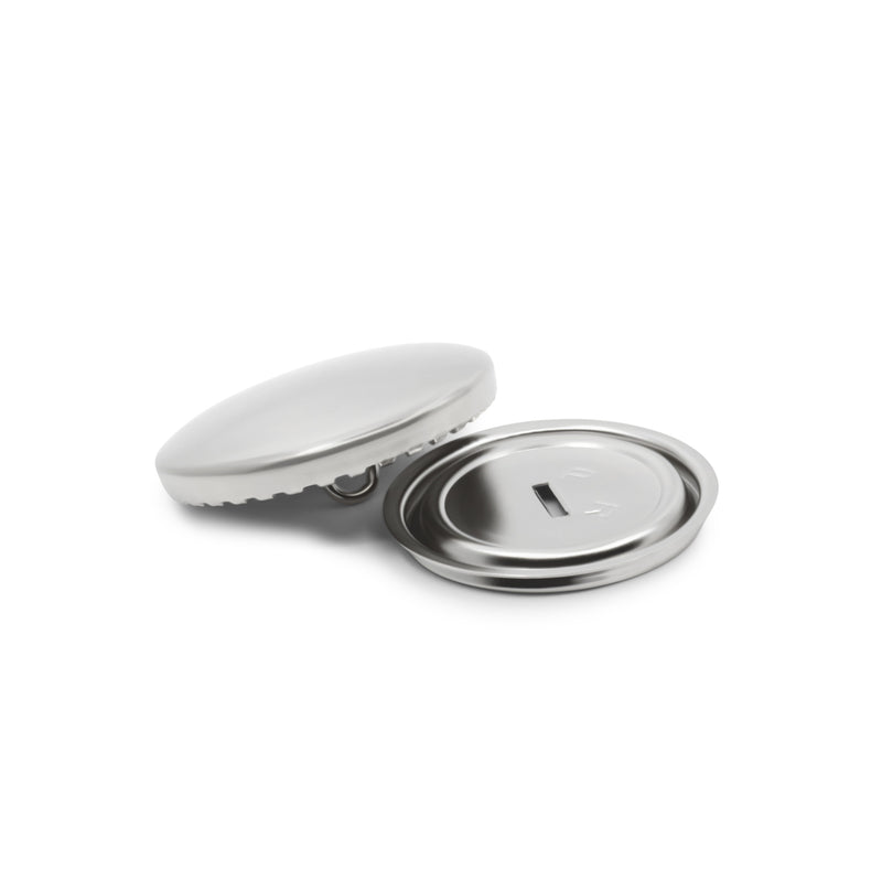 Load image into Gallery viewer, 213-45|Dritz 1-1/8" Half Ball Cover Buttons, 3 pc, Nickel