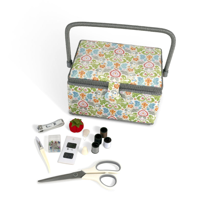Load image into Gallery viewer, Z10452|Dritz Essential Sewing Basket Kit, Medium