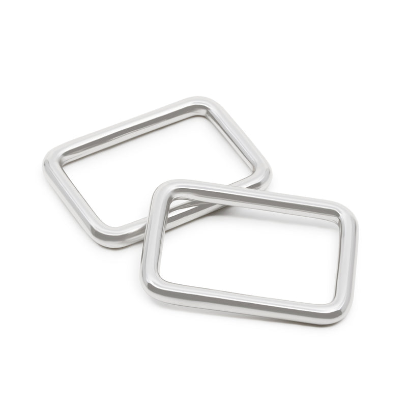 Load image into Gallery viewer, 727-65|Dritz 1" Rectangle Rings, Nickel, 2 pc