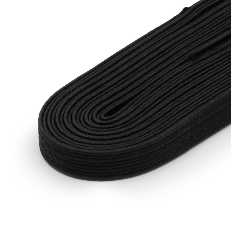 Load image into Gallery viewer, 9330B|Dritz 1/4" Black Braided Elastic, 3 yd