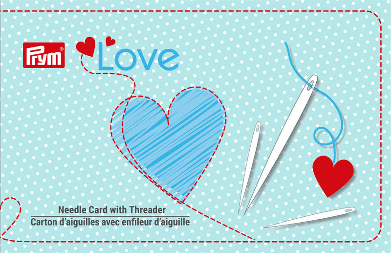 Cargue la imagen en el visor de la galería, 60101|Prym Needle Card with Sharps, Darners & Threader