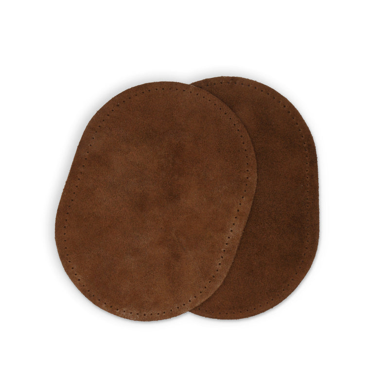 Load image into Gallery viewer, 55230-2|Dritz Suede Cowhide Elbow Patches, 2 pc, Dark Brown