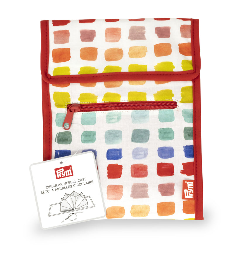 Cargue la imagen en el visor de la galería, 57252|Prym Circular Knitting Needle Case Folder, Rainbow Specks