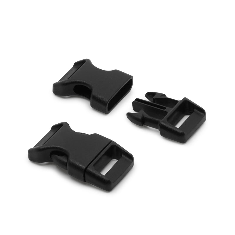 Load image into Gallery viewer, 510|Dritz 5/8" Parachute Buckles, Black, 2 pc