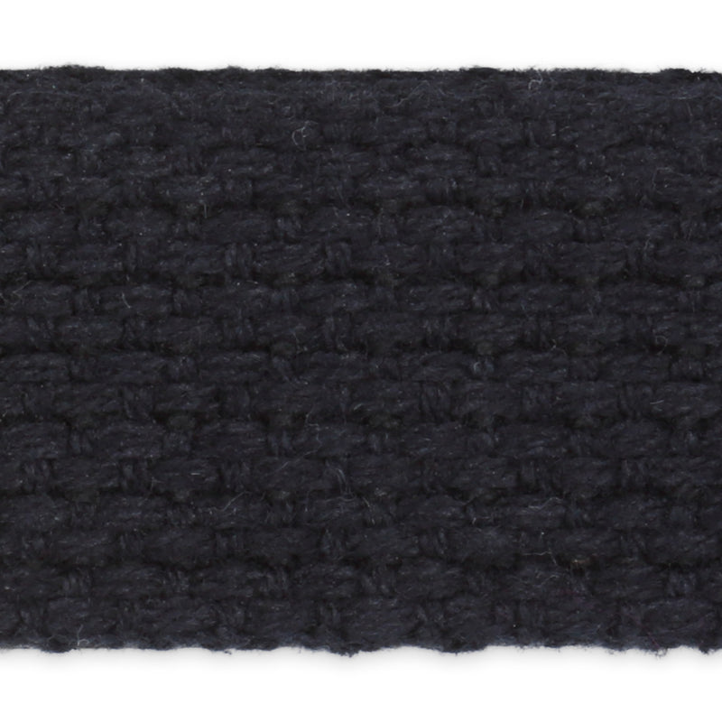 Load image into Gallery viewer, 28600-1|Dritz 1" Cotton Belting & Strapping, Black, 15 yd