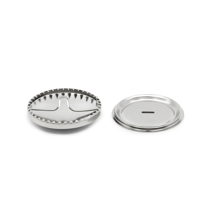 Load image into Gallery viewer, 213-60|Dritz 1-1/2" Half Ball Cover Buttons, 2 pc, Nickel