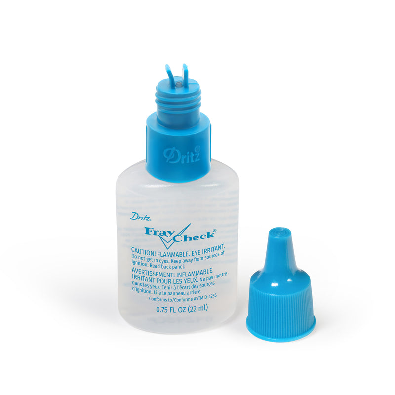 Load image into Gallery viewer, 399|Dritz Fray Check Liquid Seam Sealant with Fabric Guide Applicator