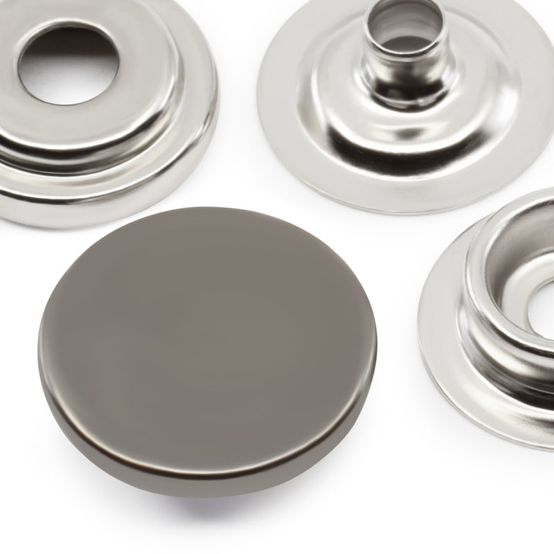 Cargue la imagen en el visor de la galería, 5-33|Dritz 5/8" Heavy Duty Snaps, 7 Sets, Gunmetal