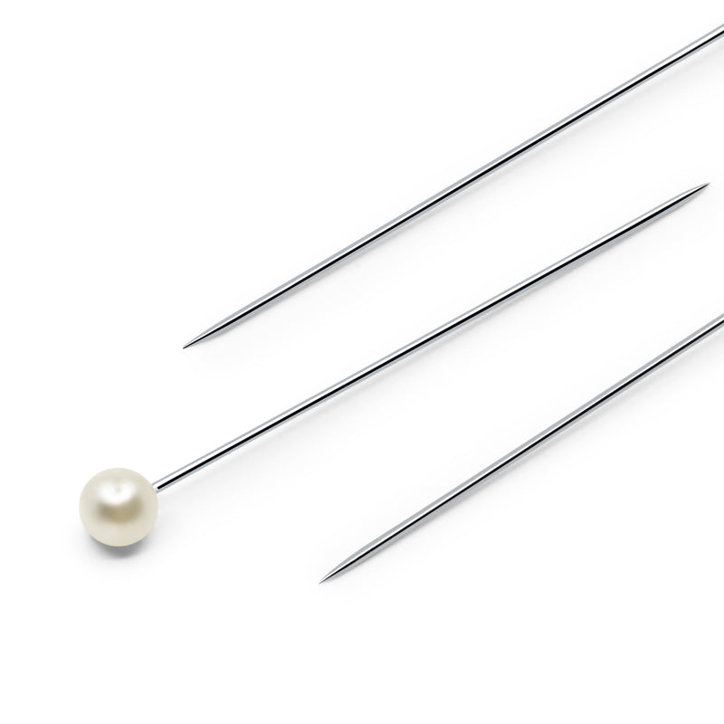 Load image into Gallery viewer, 68-9|Dritz 1-1/2" Long Pearlized Pins, White, 100 pc