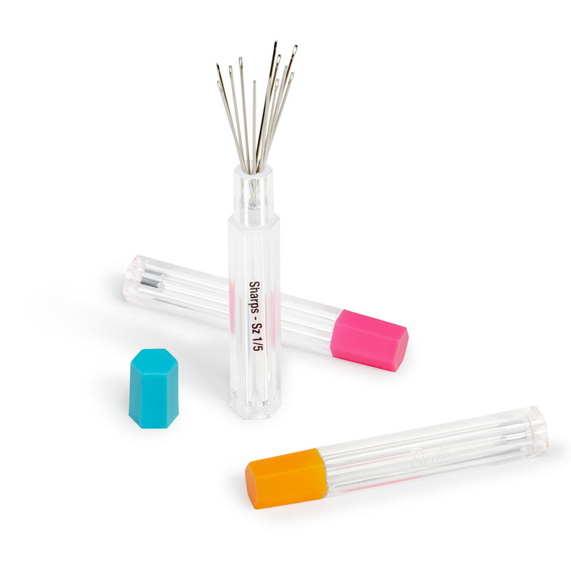 Load image into Gallery viewer, 812|Dritz Needle Storage Tubes, Assorted, 3 pc