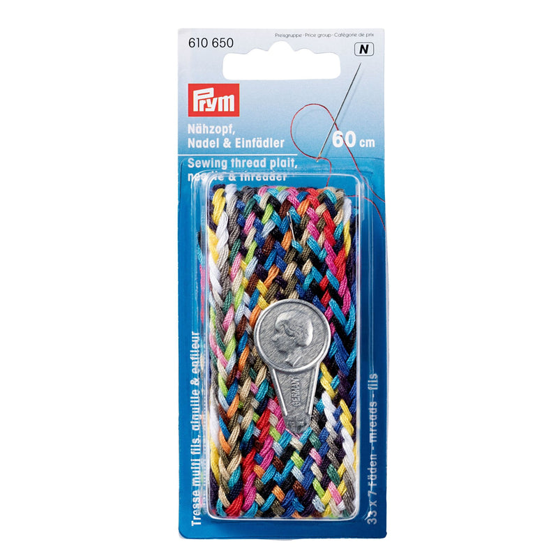 Chargez l'image dans la visionneuse de la galerie, 610650|Prym Thread Plait with Needle & Threader
