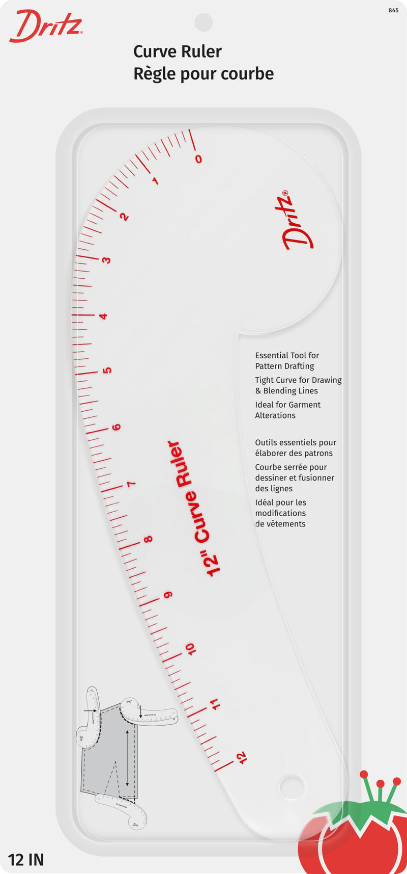 Load image into Gallery viewer, 845|Dritz 12" Curve Ruler