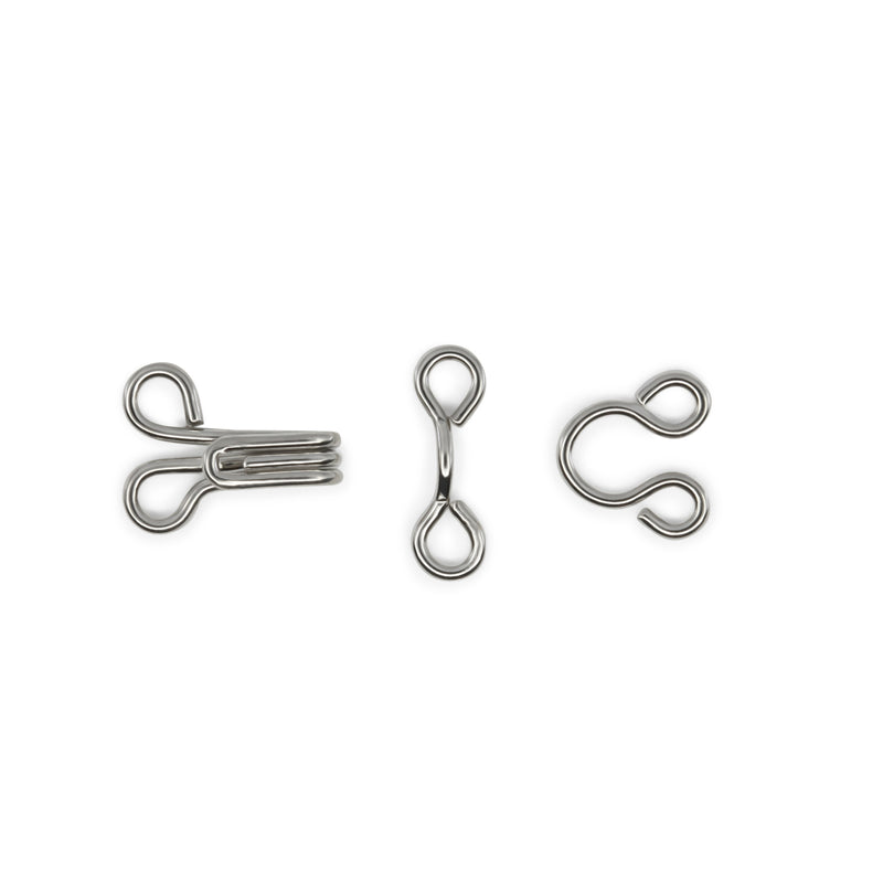 Load image into Gallery viewer, BK103|Dritz Hooks & Eyes, Size 1, 96 Sets, Nickel