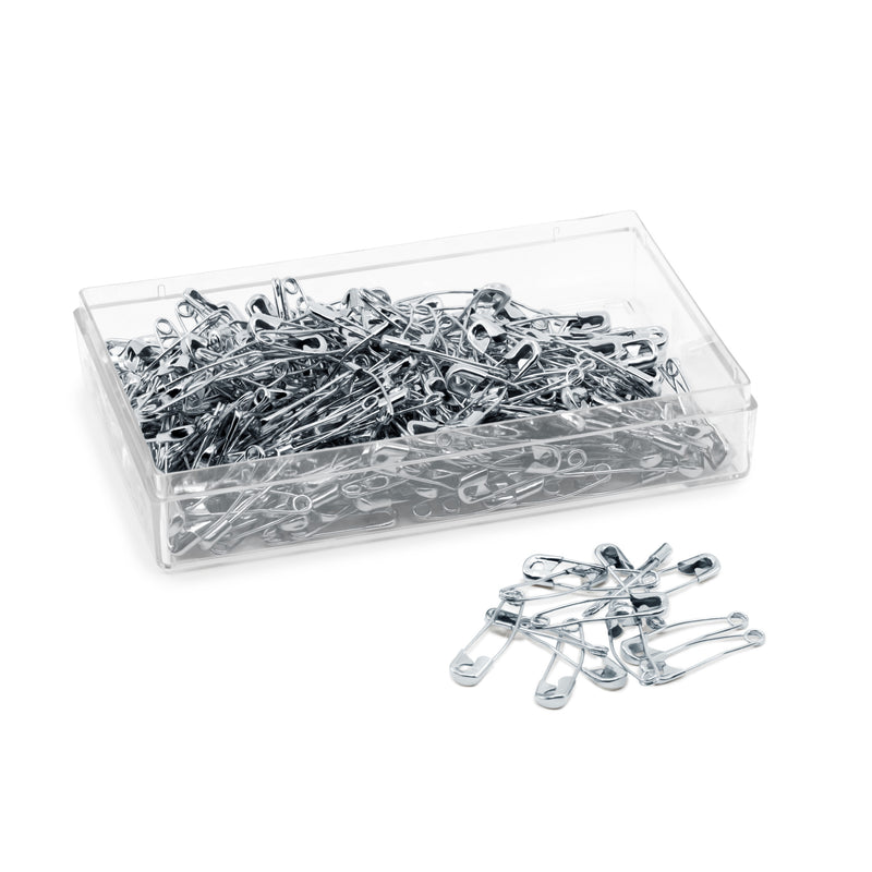 Load image into Gallery viewer, 3032|Dritz 1-1/16" Curved Safety Pins, Nickel, 300 pc