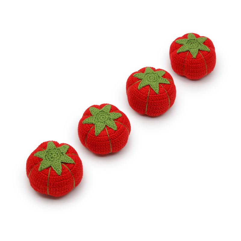 Load image into Gallery viewer, 559|Dritz Tomato Pattern Weights, 4 pc