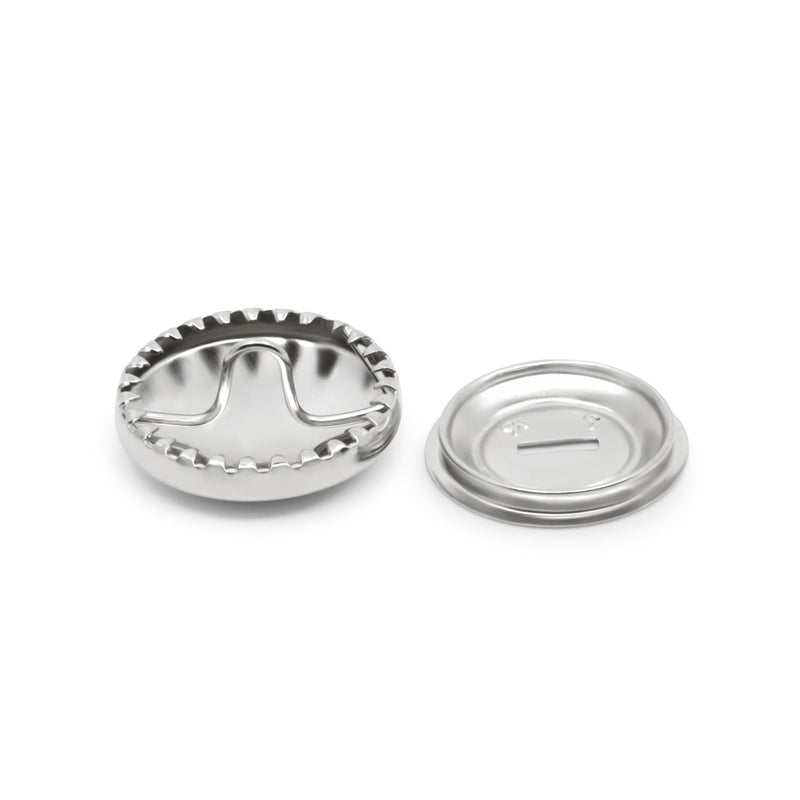 Load image into Gallery viewer, 213-30|Dritz 3/4" Half Ball Cover Buttons, 4 pc, Nickel