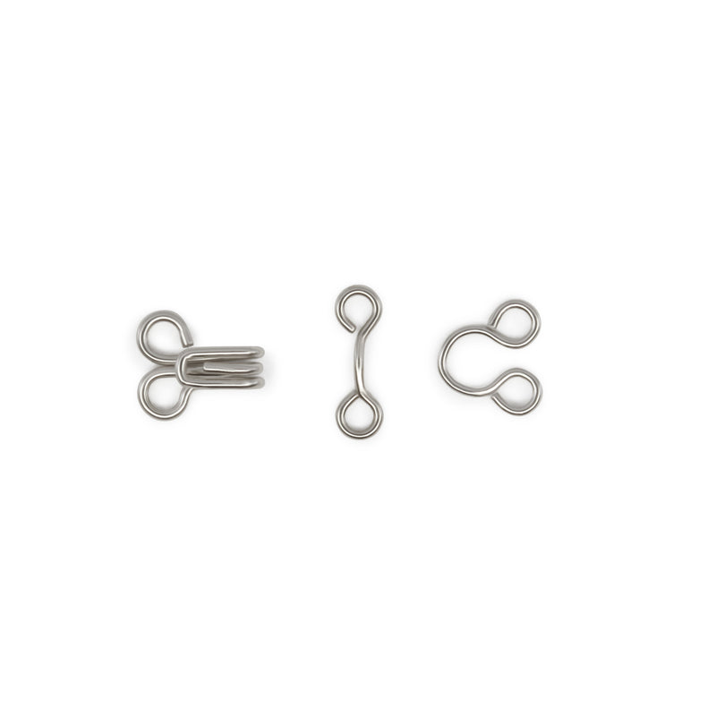 Load image into Gallery viewer, 90-0-65|Dritz Hooks & Eyes, 14 pc, Nickel, Size 0