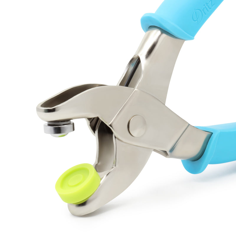 Cargue la imagen en el visor de la galería, 574|Dritz Eyelet Pliers for 5/32" & 1/4" Eyelets, Turquoise
