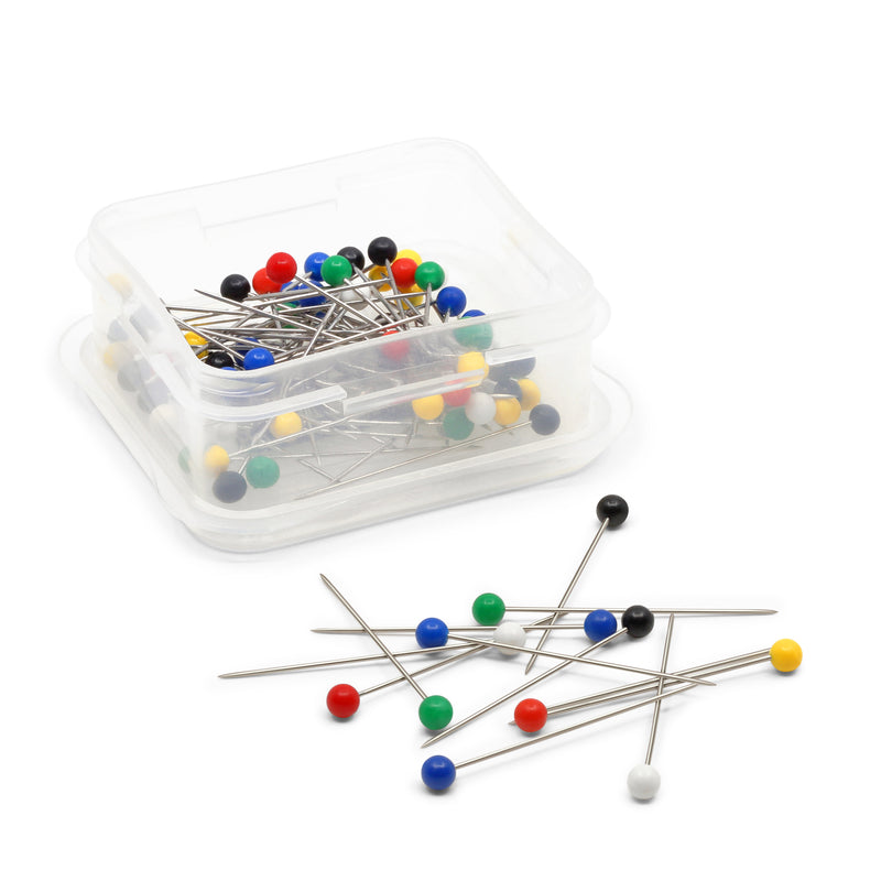 Cargue la imagen en el visor de la galería, 31|Dritz 1-1/2" Long Color Ball Pins, Assorted, 75 pc