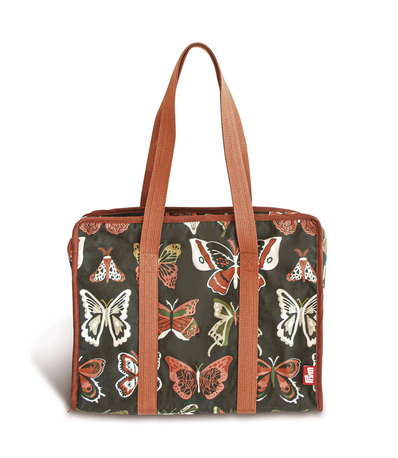 Load image into Gallery viewer, 612067|Prym All-in-One Craft Organizer Bag, Orange Butterfly