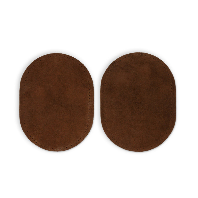 Load image into Gallery viewer, 55230-2|Dritz Suede Cowhide Elbow Patches, 2 pc, Dark Brown