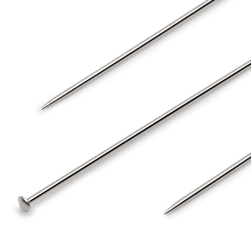 Cargue la imagen en el visor de la galería, 110|Dritz 1-1/4" Super Sharp Fine Pins, Nickel, 250 pc