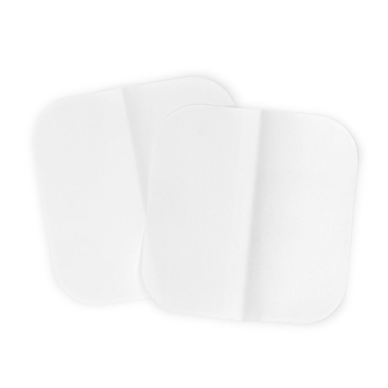 Cargue la imagen en el visor de la galería, 55240-9T|Dritz Twill Iron-On Patches, 5" x 5", 2 pc, White