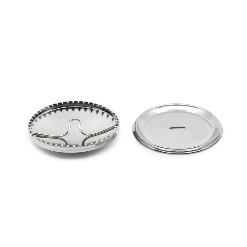 Load image into Gallery viewer, 213-75|Dritz 1-7/8" Half Ball Cover Buttons, 2 pc, Nickel