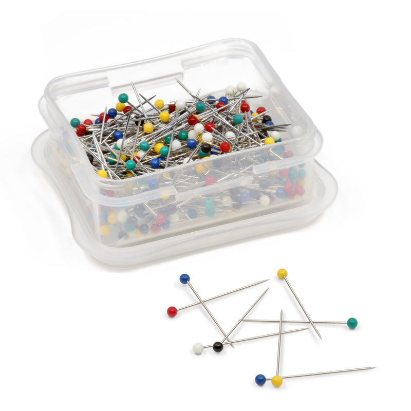 Load image into Gallery viewer, 12|Dritz 1-1/16" Ball Point Pins, Assorted, 350 pc