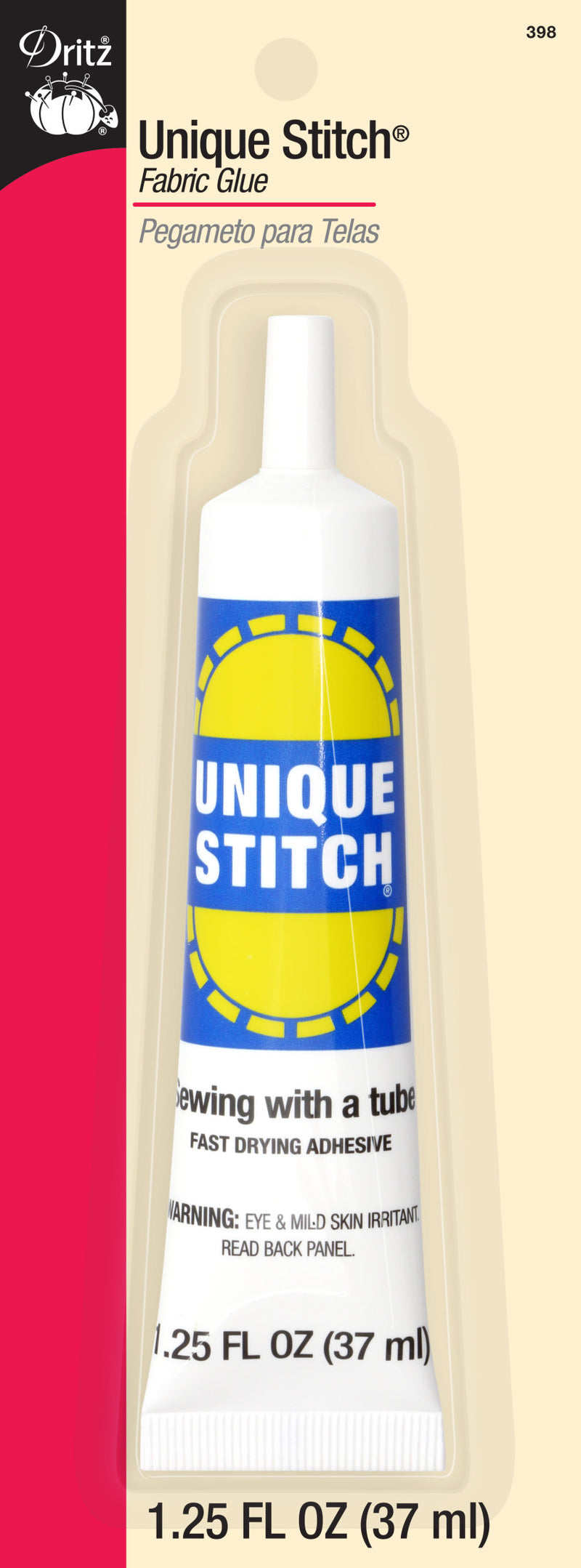 Load image into Gallery viewer, 398|Dritz Unique Stitch Fabric Glue, 1.25 fl. oz.