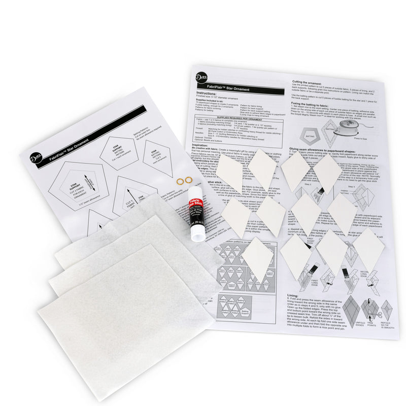Cargue la imagen en el visor de la galería, 653678|Dritz FabriFlair Ornament Kit Star