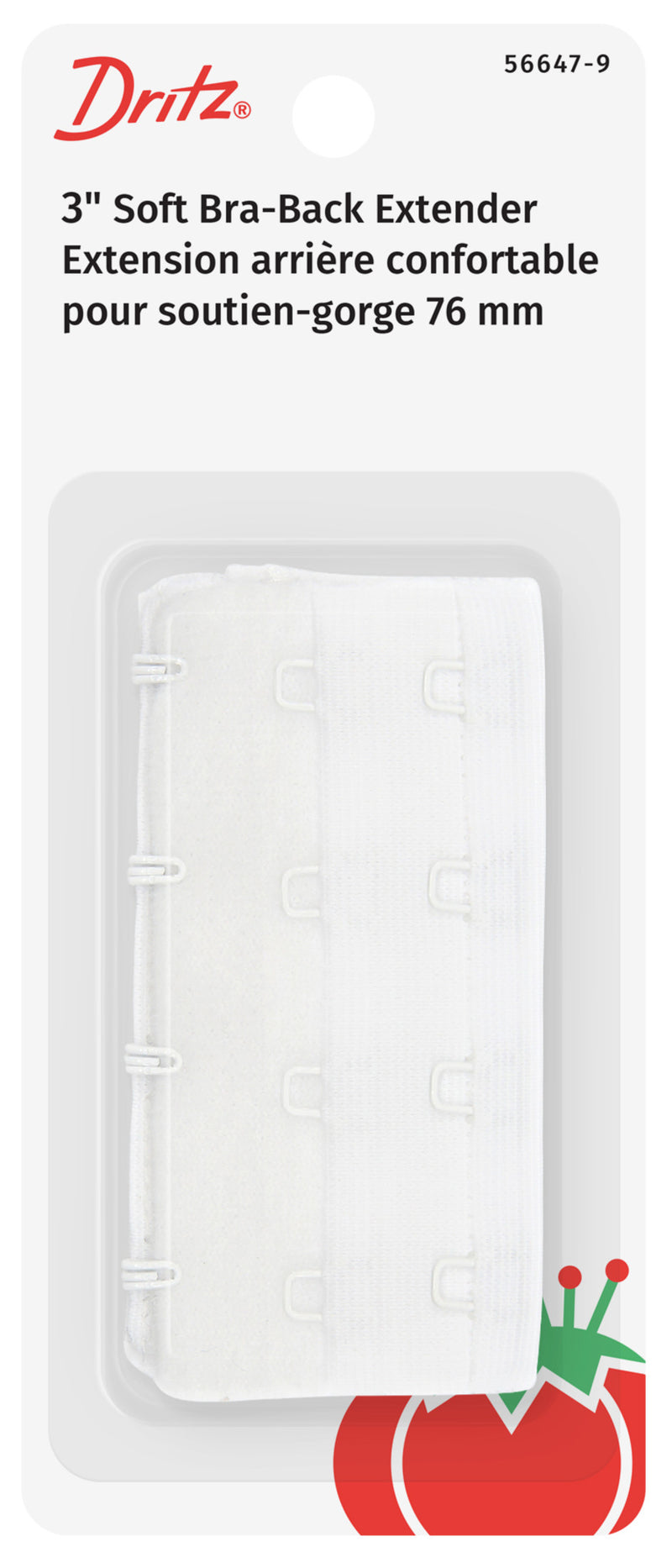 Load image into Gallery viewer, 56647-9|Dritz 3" Soft Bra-Back Extender, White