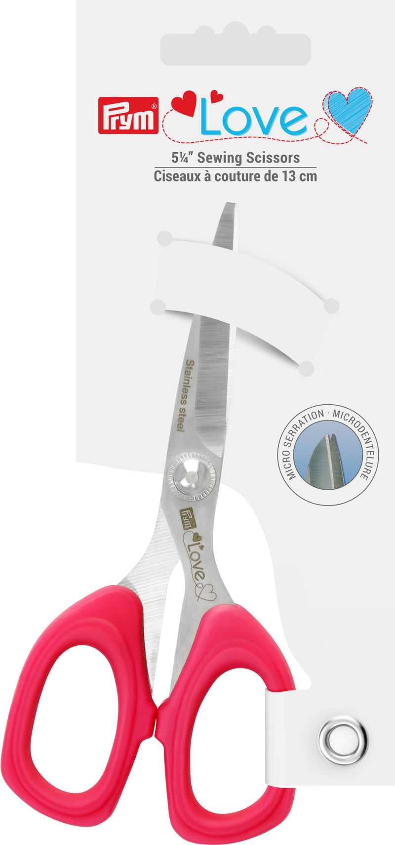 Cargue la imagen en el visor de la galería, 60118|Prym 5-1/4" Sewing Scissors, Stainless Steel