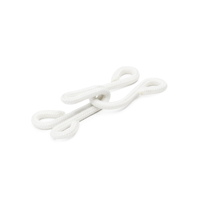 Load image into Gallery viewer, 767-9|Dritz Covered Hooks & Eyes, 2 pc, White