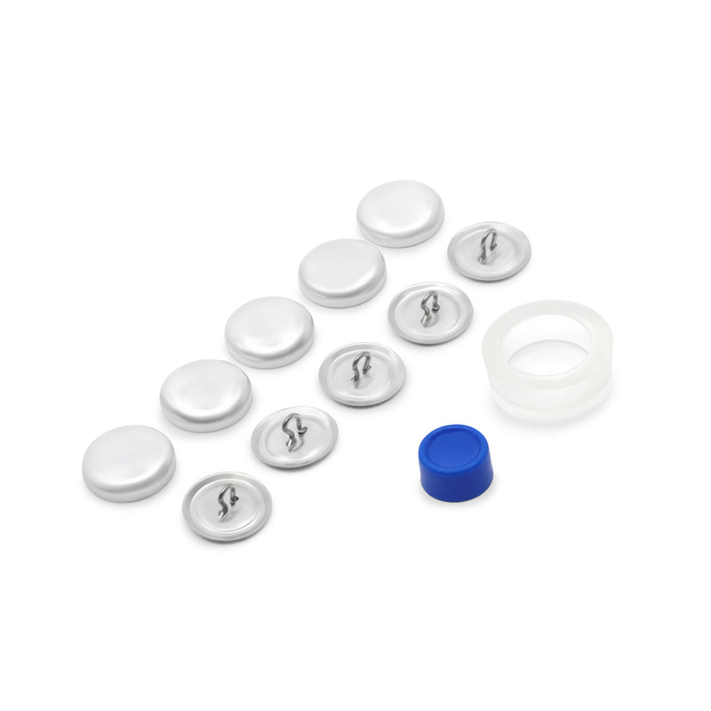 Cargue la imagen en el visor de la galería, 14-30|Dritz 3/4" Cover Button Kit, Nickel