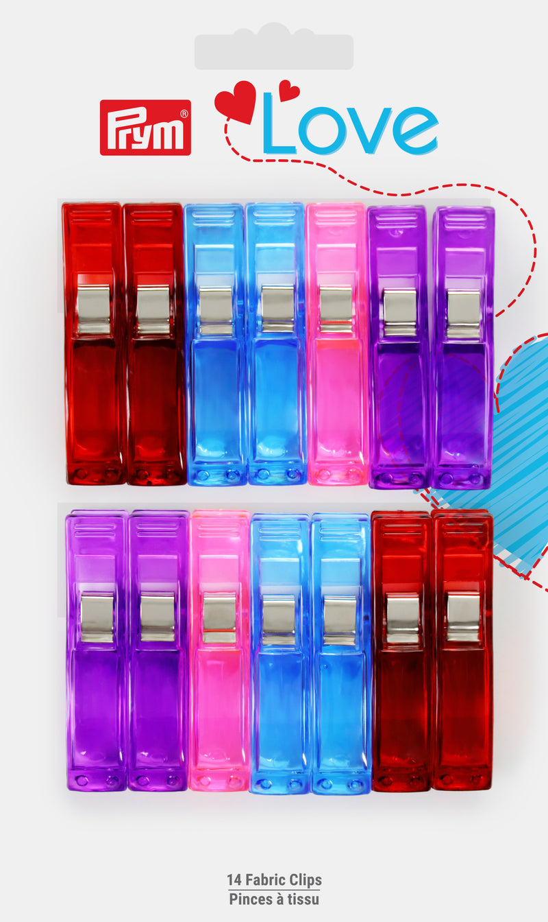 Cargue la imagen en el visor de la galería, 60105|Prym Large Fabric Clips, 14 pc