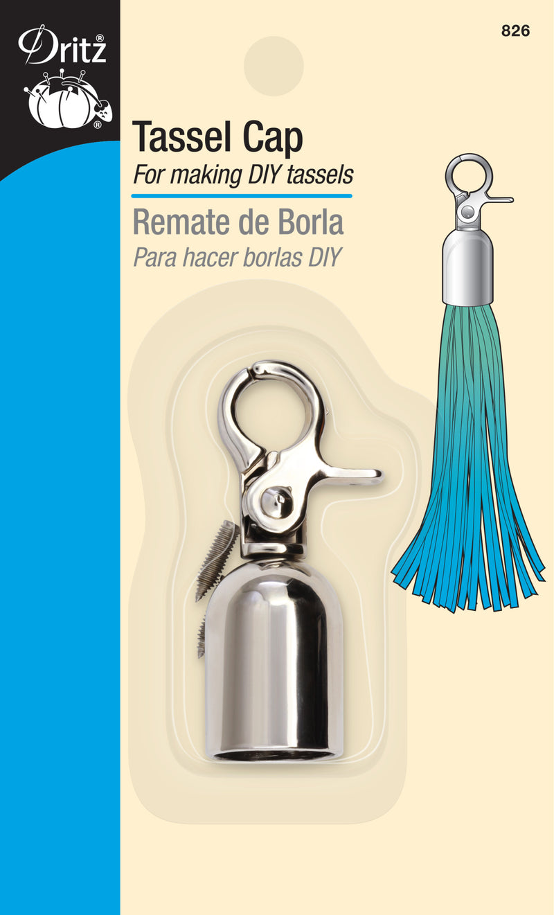 Load image into Gallery viewer, 826|Dritz Tassel Cap, Nickel