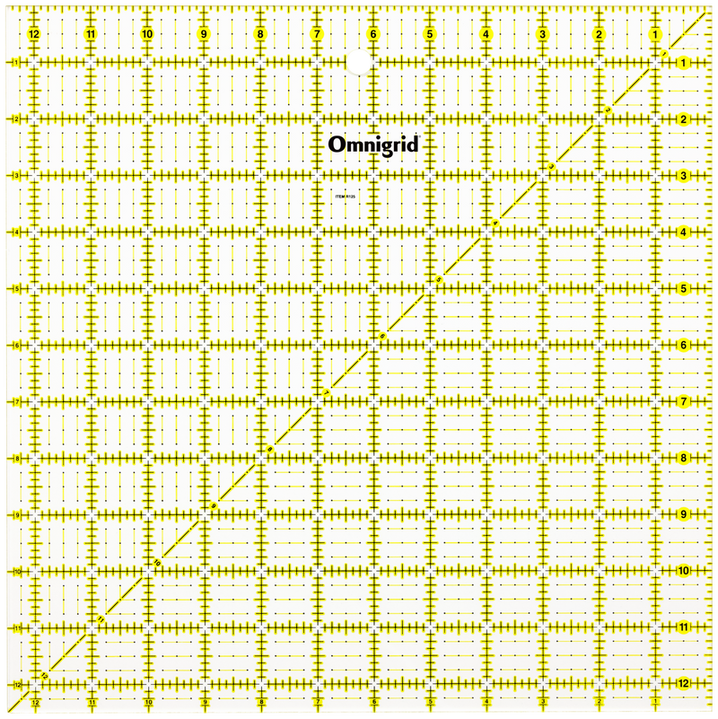 Load image into Gallery viewer, R125|Omnigrid Square Ruler, 12-1/2" x 12-1/2"