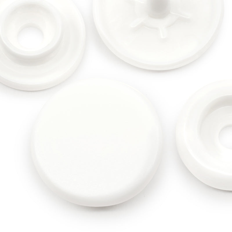 Cargue la imagen en el visor de la galería, 984-R-9|Dritz Plastic Color Snaps, 12 Sets, White