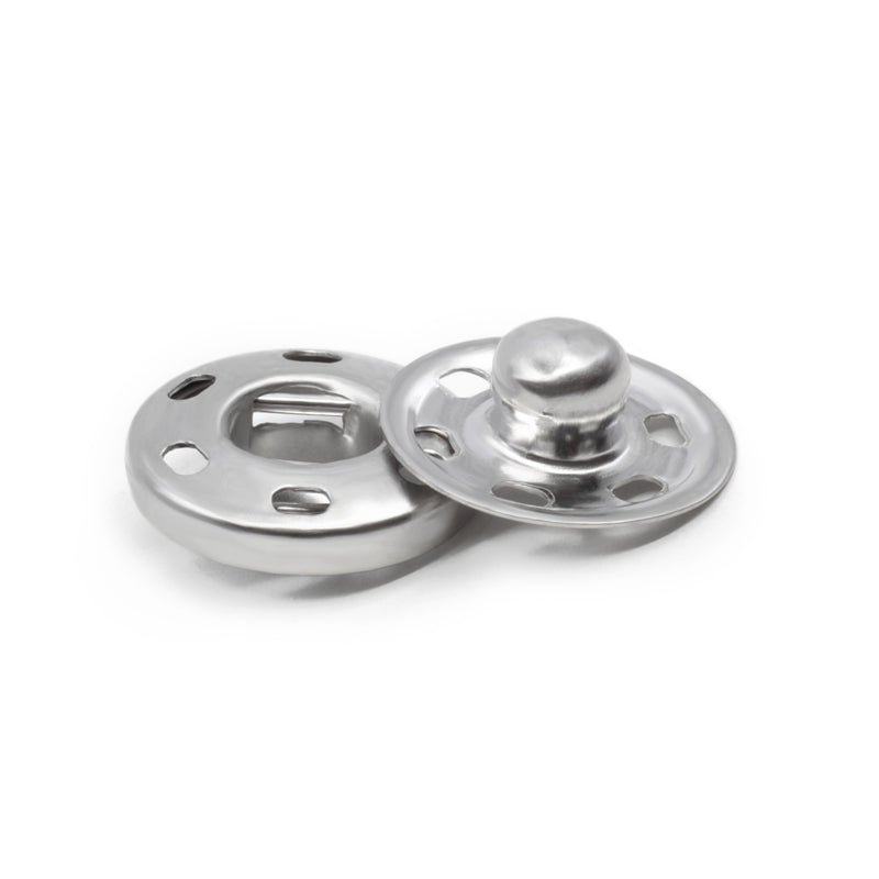 Cargue la imagen en el visor de la galería, 80-2-65|Dritz Snap Fasteners, 6 Sets, Nickel