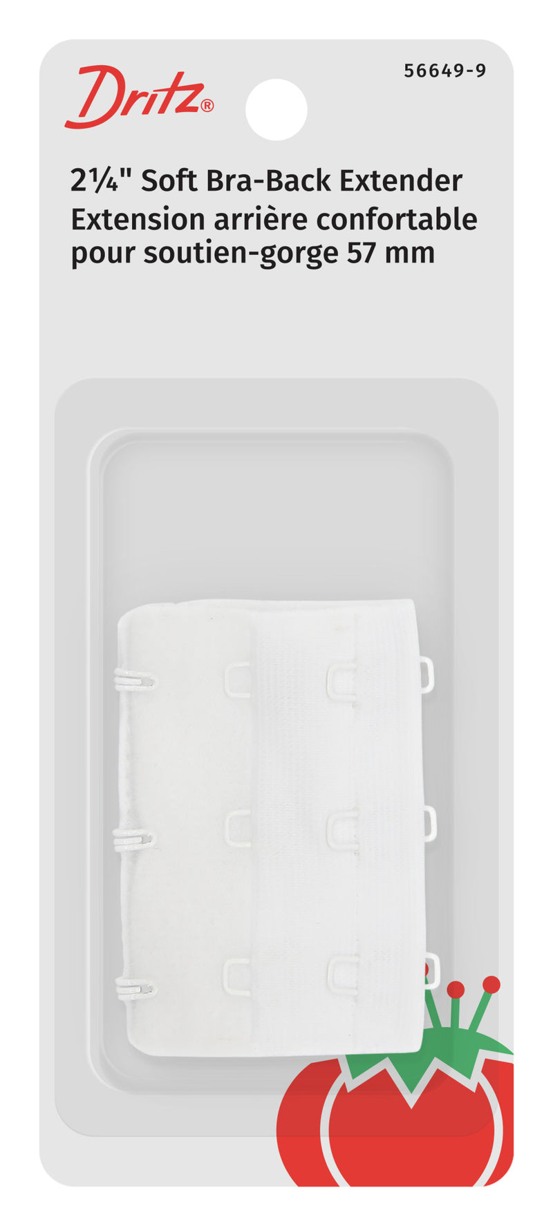 Load image into Gallery viewer, 56649-9|Dritz 2-1/4" Soft Bra-Back Extender, White