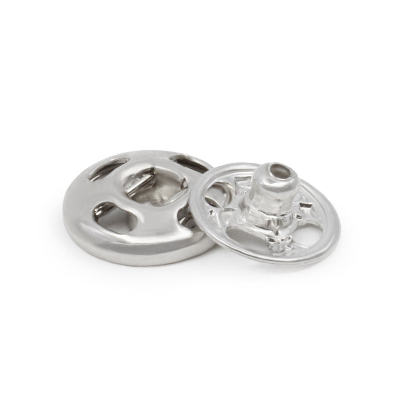Load image into Gallery viewer, 80-40-65|Dritz Sew-On Snaps, 12 Sets, Size 4/0, Nickel