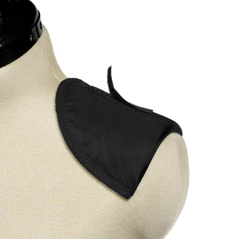 Load image into Gallery viewer, 53076-1|Dritz 1/2" Covered Set-In Shoulder Pads with Fastener Tape, Black