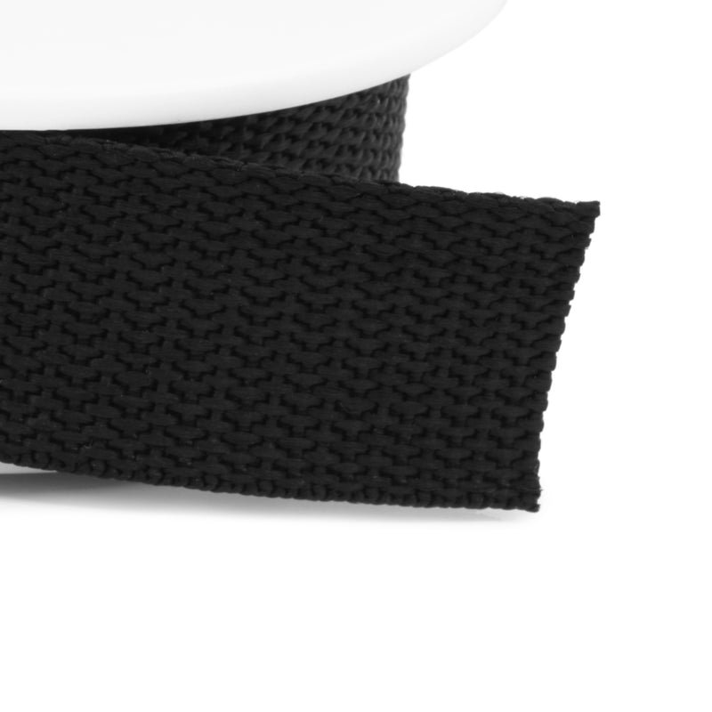 Cargue la imagen en el visor de la galería, 28602-1|Dritz 1" Polypro Belting & Strapping, Black, 15 yd