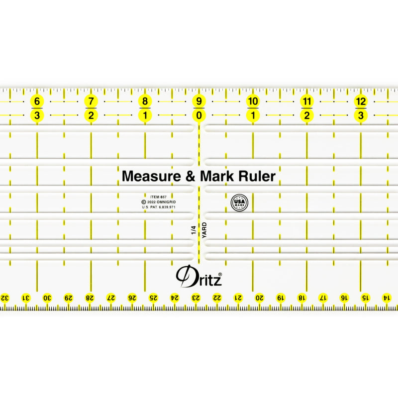 Load image into Gallery viewer, 857|Dritz Measure & Mark Ruler