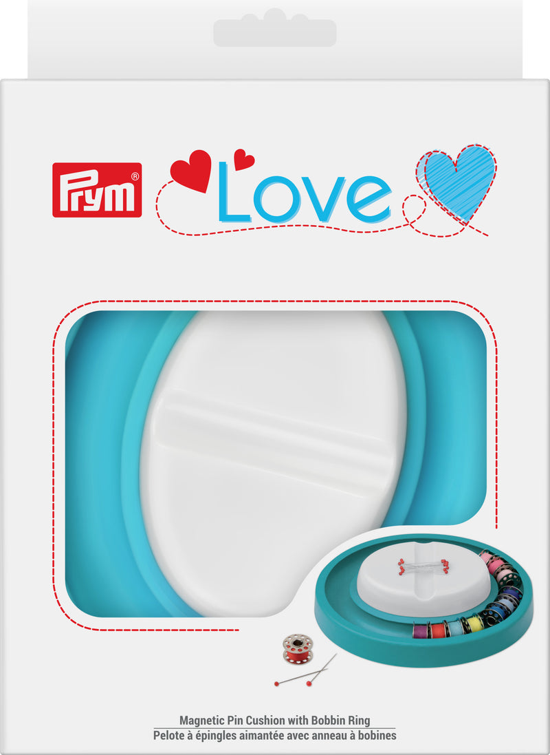 Cargue la imagen en el visor de la galería, 60111|Prym Magnetic Pin Cushion with Bobbin Ring